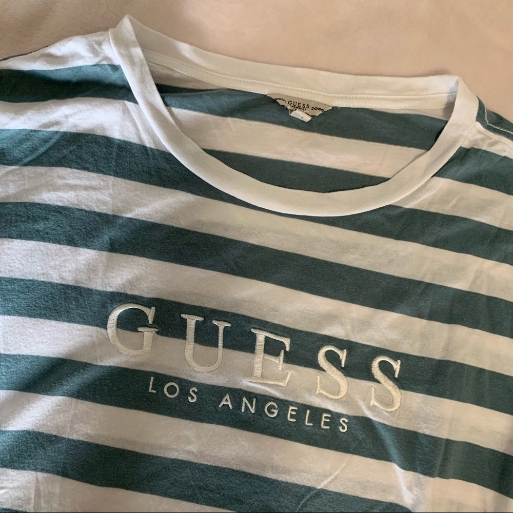 Guess Los Angeles Striped T-shirt